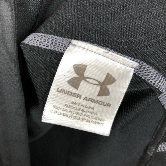 UNDER ARMOUR black quarter zip long sleeve shirt - Picture 4 of 8